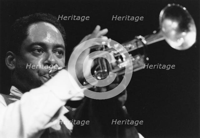 Jon Faddis, American jazz trumpeter, c1981. Creator: Brian Foskett.