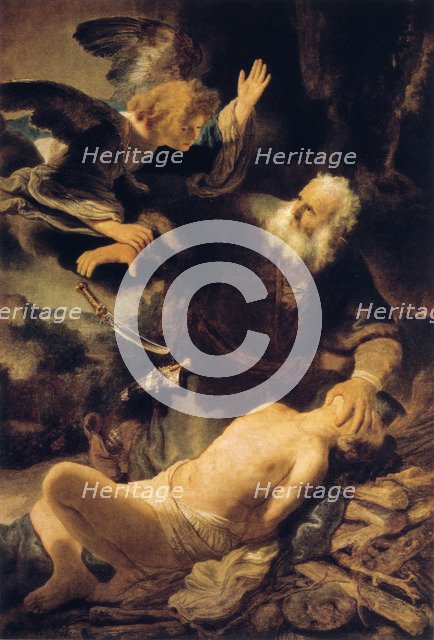 'The Sacrifice of Isaac', 1635. Artist: Rembrandt Harmensz van Rijn    