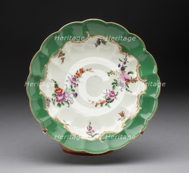 Bowl, Worcester, c. 1770/75. Creator: Royal Worcester.