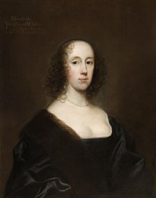 Portrait of Elizabeth Holte (nee King), 1636. Creator: Cornelis Janssens van Ceulen.