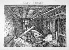 Cato Street conspiracy, 1820. Artist: William Henry Harriott