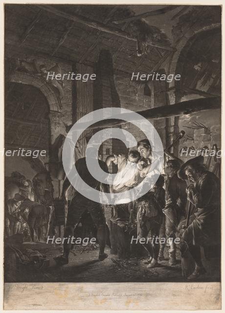 The Blacksmith, 1771. Creator: Richard Earlom (British, 1743-1822).