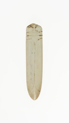 Cicada pendant, Shang or Western Zhou period, 13th/10th century B.C. Creator: Unknown.