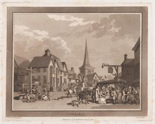 Cuckfield (An Excursion to Brighthelmstone), June 1, 1790., June 1, 1790. Creators: Thomas Rowlandson, Samuel Alken.