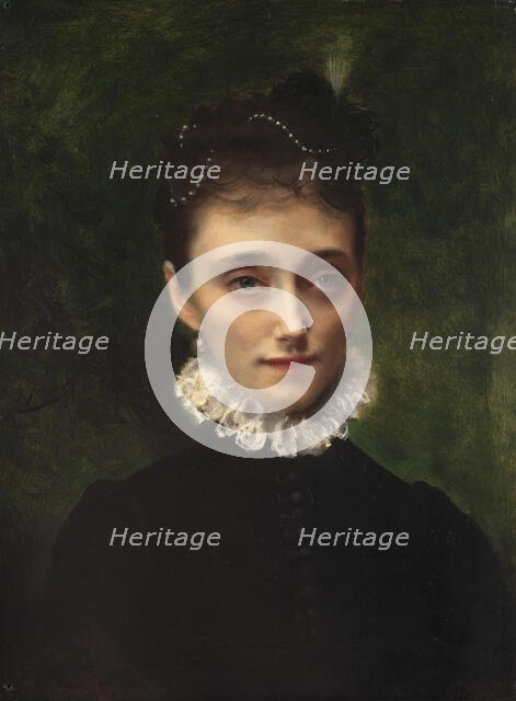 The Duchess of Talleyrand-Perigord, 1880. Creator: Gustave Jacquet.