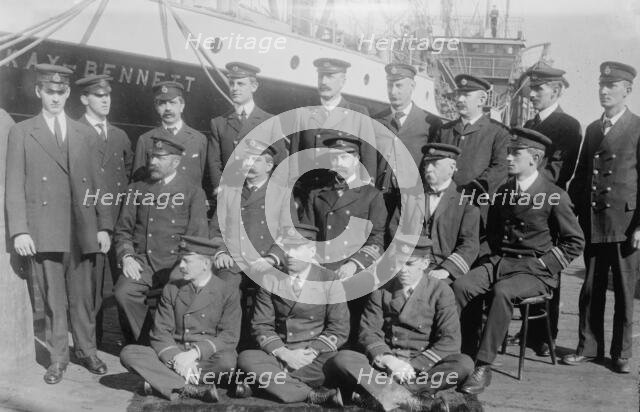 Capt. and crew of MACKAY-BENNETT, between c1910 and c1915. Creator: Bain News Service.