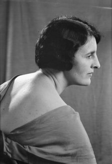 Powell, Mrs., portrait photograph, 1924 Creator: Arnold Genthe.