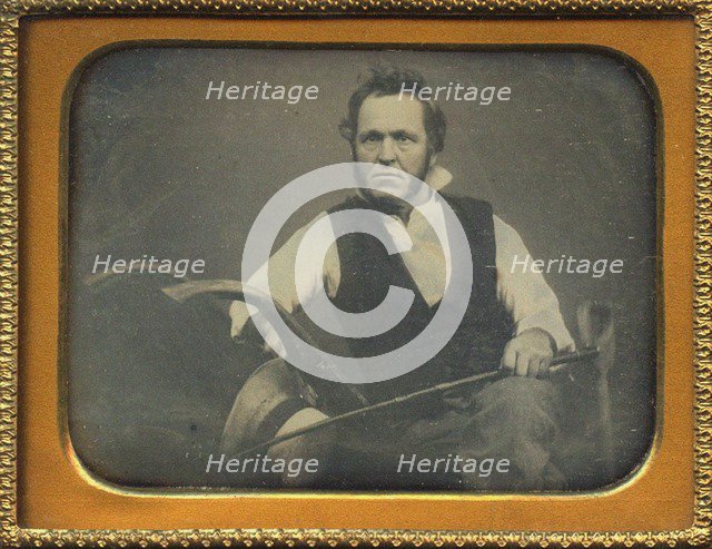 John Deere (1804-1886), 1850s. Artist: Anonymous  