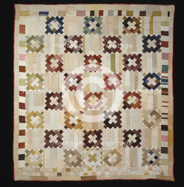 Bedcover, United States, 1839. Creator: Unknown.