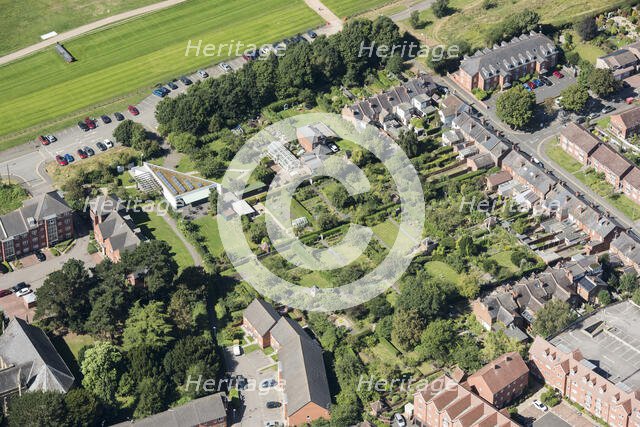 Hill Close Gardens, Warwick, Victorian detached urban pleasure gardens, Warwickshire, 2016. Creator: Damian Grady.