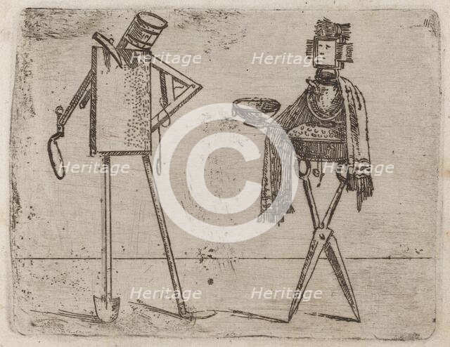 From "Bizzarie di varie Figure", 1624. Creator: Giovanni Battista Bracelli.