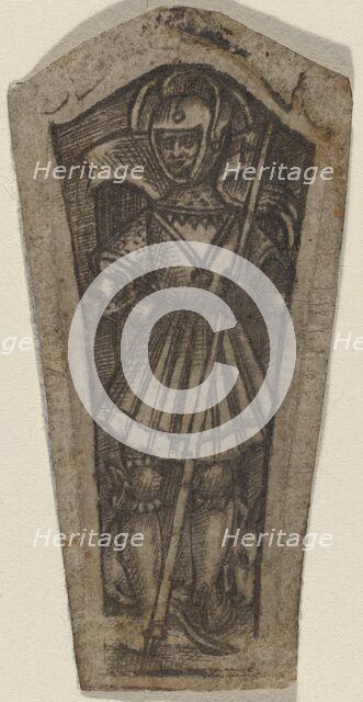 Saint George on Foot, 16th century. Creator: Unknown.