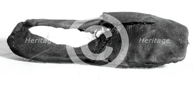 Shoe, England, 16th century. Creator: Unknown.