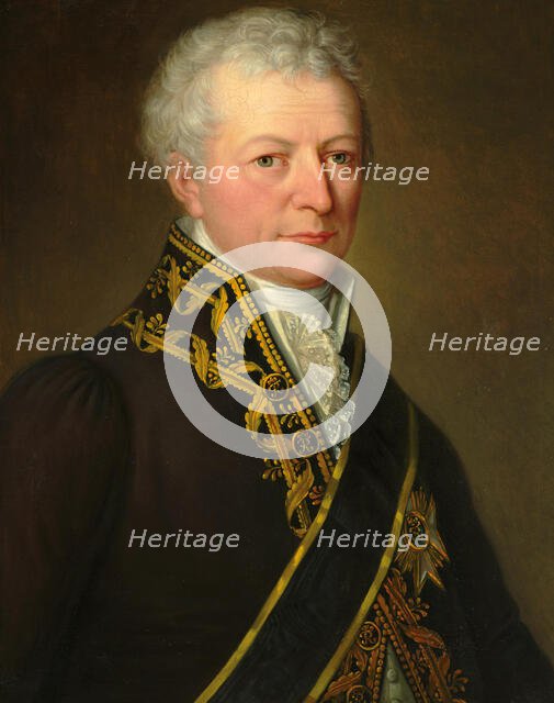 Portrait of Count Karl August von Hardenberg (1750-1822). Creator: Schadow, Johann Gottfried (1764-1850).
