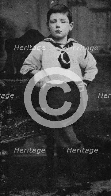 'But when the governess arrives, life took a more serious aspect', 1881 (1945). Artist: Unknown.