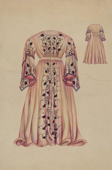 Silk Taffeta Costume, c. 1938. Creator: Sarah F. Williams.