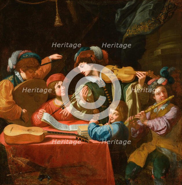 Ludovisi Concert. Creator: Spada, Leonello (1576-1622).