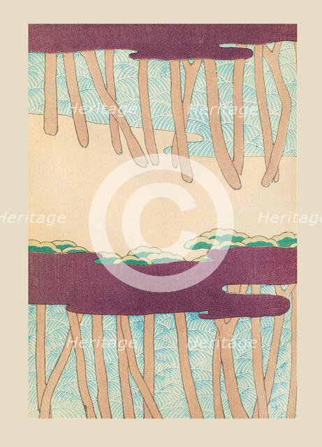 Illustration from "Shin bijutsukai", 1901-1902. Creators: Sekka, Kamisaka (1866-1942), Korin, Furuya (1875-1910)