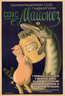Mayonnaise Sauce, 1938. Creator: Prokoptsev, Stepan Stepanovich (1905-1943).