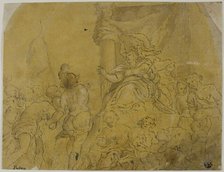 Study for Venice, Crowned by Victory, Receiving Her Subject Peoples, n.d. Creator: Unknown.