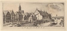 Autumn: The Wine Market, c. 1628/1629. Creator: Wenceslaus Hollar.