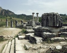 Temple of Artemis, Sardis, Turkey, 1999. Creator: Unknown.