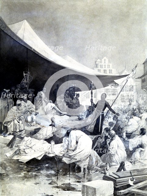 'The Cross', c1900-1939. Artist: Alphonse Mucha