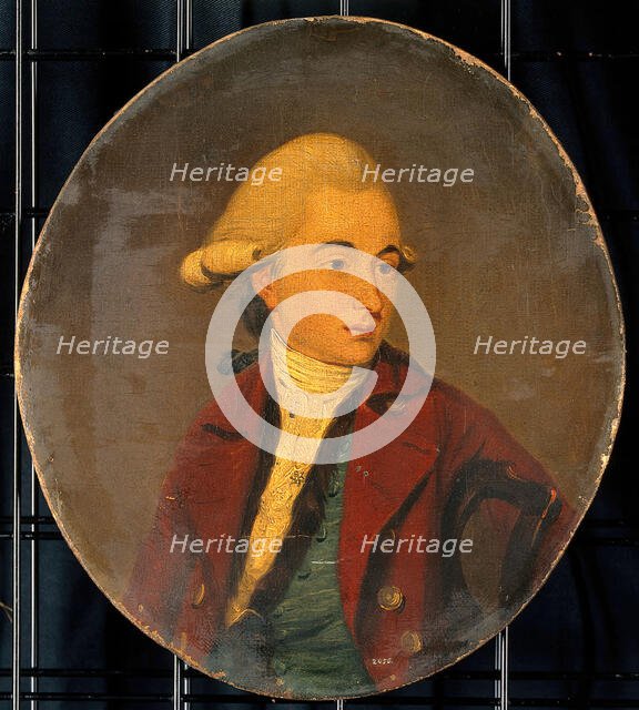 A man, formerly called "Spurzheim", c1790s. Creator: Unknown.