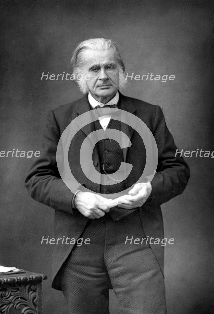 Thomas Henry Huxley, British biologist, c1890. Artist: W&D Downey