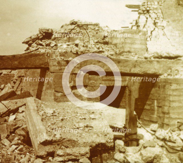 Artillery, Ramskapelle, Belgium, c1914-c1918. Artist: Unknown.