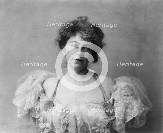 Alice (Pike) Barney, 1857-1931, between c1890 and c1910. Creator: Frances Benjamin Johnston.