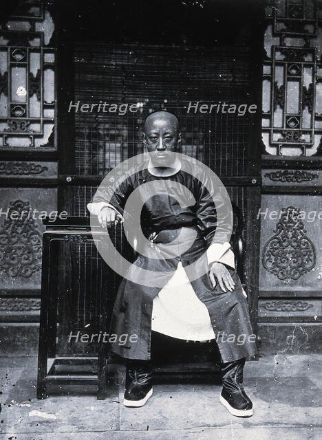 Peking, Pechili province, China: Yi Xin (Prince Gong), 1981 (from a negative of 1869). Creator: John Thomson.