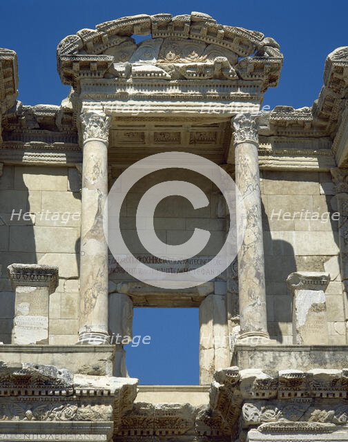 Library of Celsus, Ephesus, Anatolia, Turkey, 2nd century (1999). Creator: Unknown.