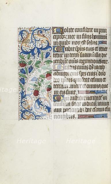 Book of Hours (Use of Rouen): fol. 108v, c. 1470. Creator: Master of the Geneva Latini (French, active Rouen, 1460-80).