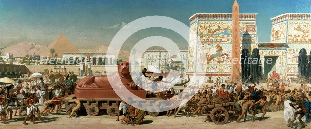 'Israel in Egypt', 1867. Artist: Edward John Poynter