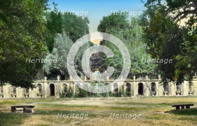 Villa Torlonia, Frascati, Lazio, Italy, 1925. Creator: Frances Benjamin Johnston.