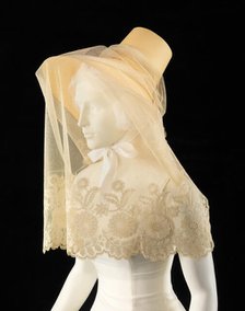 Veil, British, ca. 1830. Creator: Unknown.