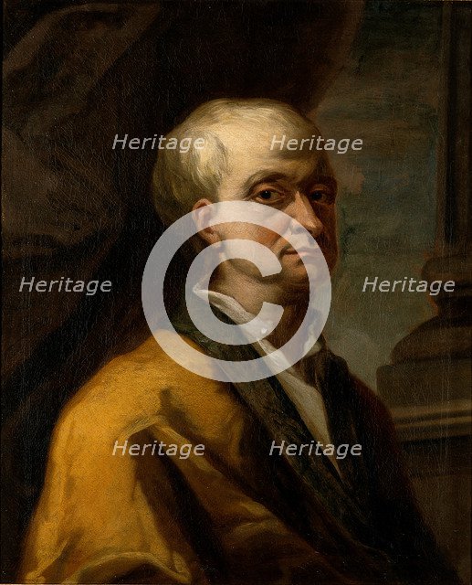 Portrait of Sir Isaac Newton (1642-1727), 1710. Artist: Anonymous  