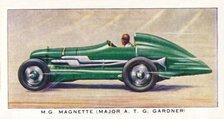 'M. G. Magnette (Major A. T. G. Gardner)', 1938. Artist: Unknown.