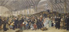 The Railway Station, 1866. Creator: Frith, William Powell (1819-1909).