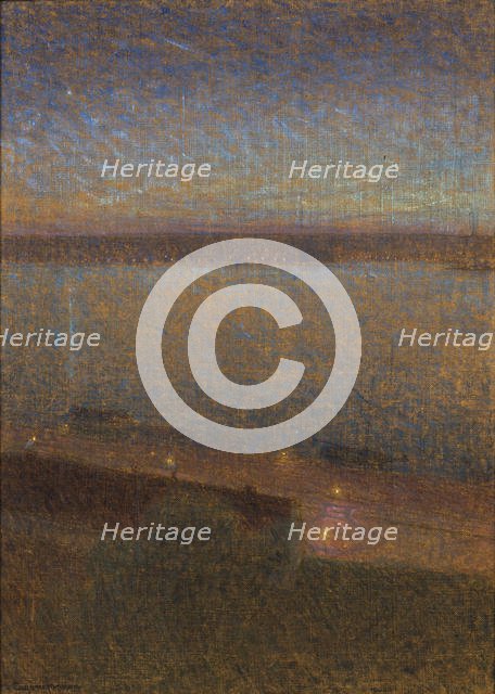 A Night in May , 1895. Creator: Jansson, Eugène (1862-1915).