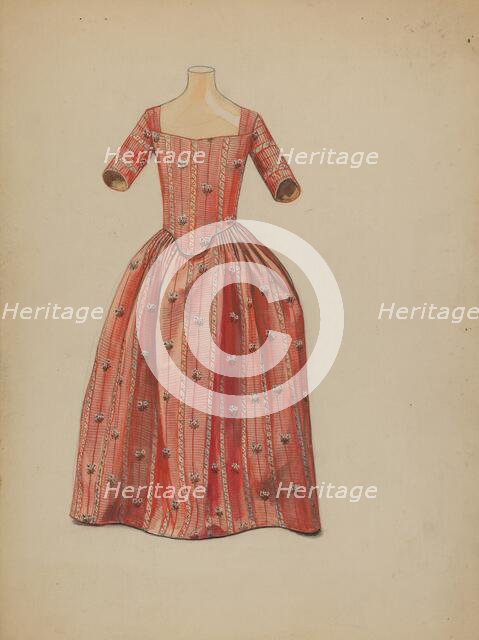 Child's Dress, 1935/1942. Creator: Jean Peszel.