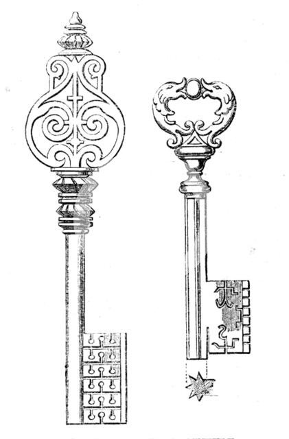 The Loan Collection, South-Kensington: keys, 1862. Creator: Unknown.