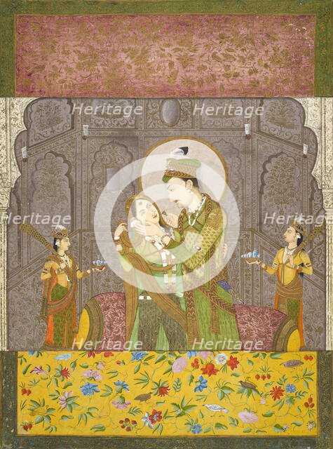 A Prince and his consort, ca. 1790. Creator: Unknown.