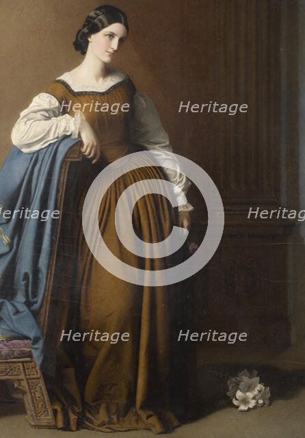 Mrs Georgina Maria Grenfell, died 1894, married Glyn. Creator: Robert Thorburn.