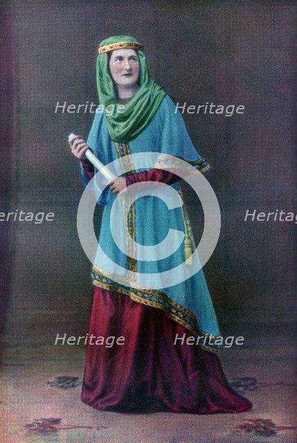 Saxon lady, (1910). Artist: Unknown