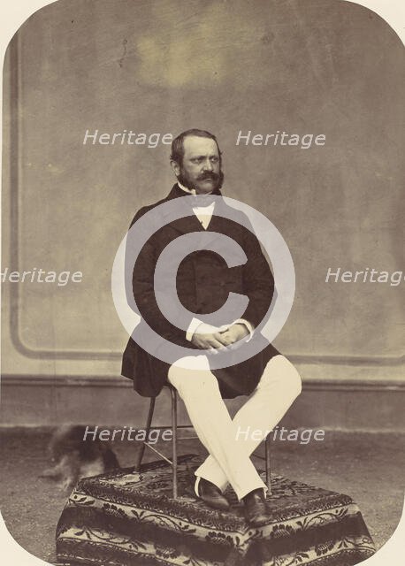 Hofrat Raymond, 1850s-60s. Creator: Franz Antoine.