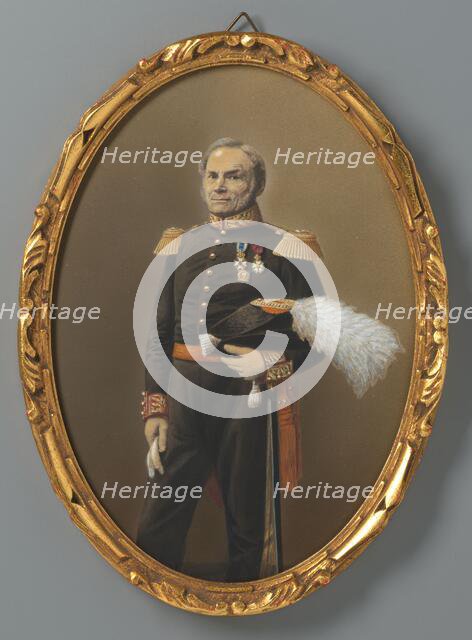 Portrait of the Governor General of Suriname, Reinier Frederik Baron van Raders, c.1852. Creator: Anon.
