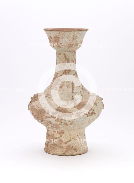 Long-neck vase with cup mouth, 100-220. Creator: Unknown.