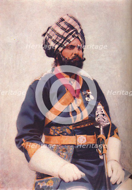 A Risaldar of the 16th Bengal Cavalry, 1902. Artist: Unknown.